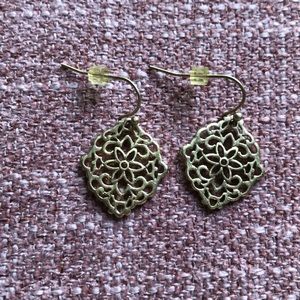 Lia Sophia gold earrings